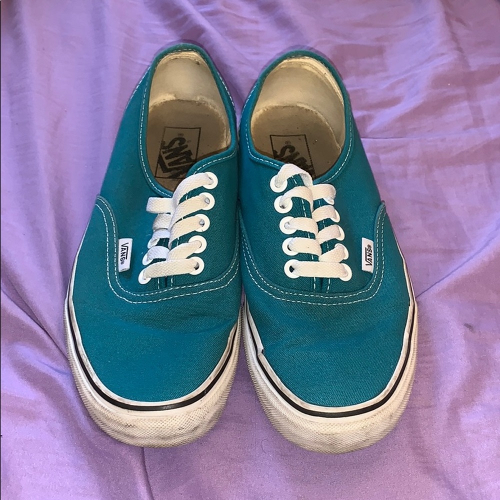 Turquoise Vans
